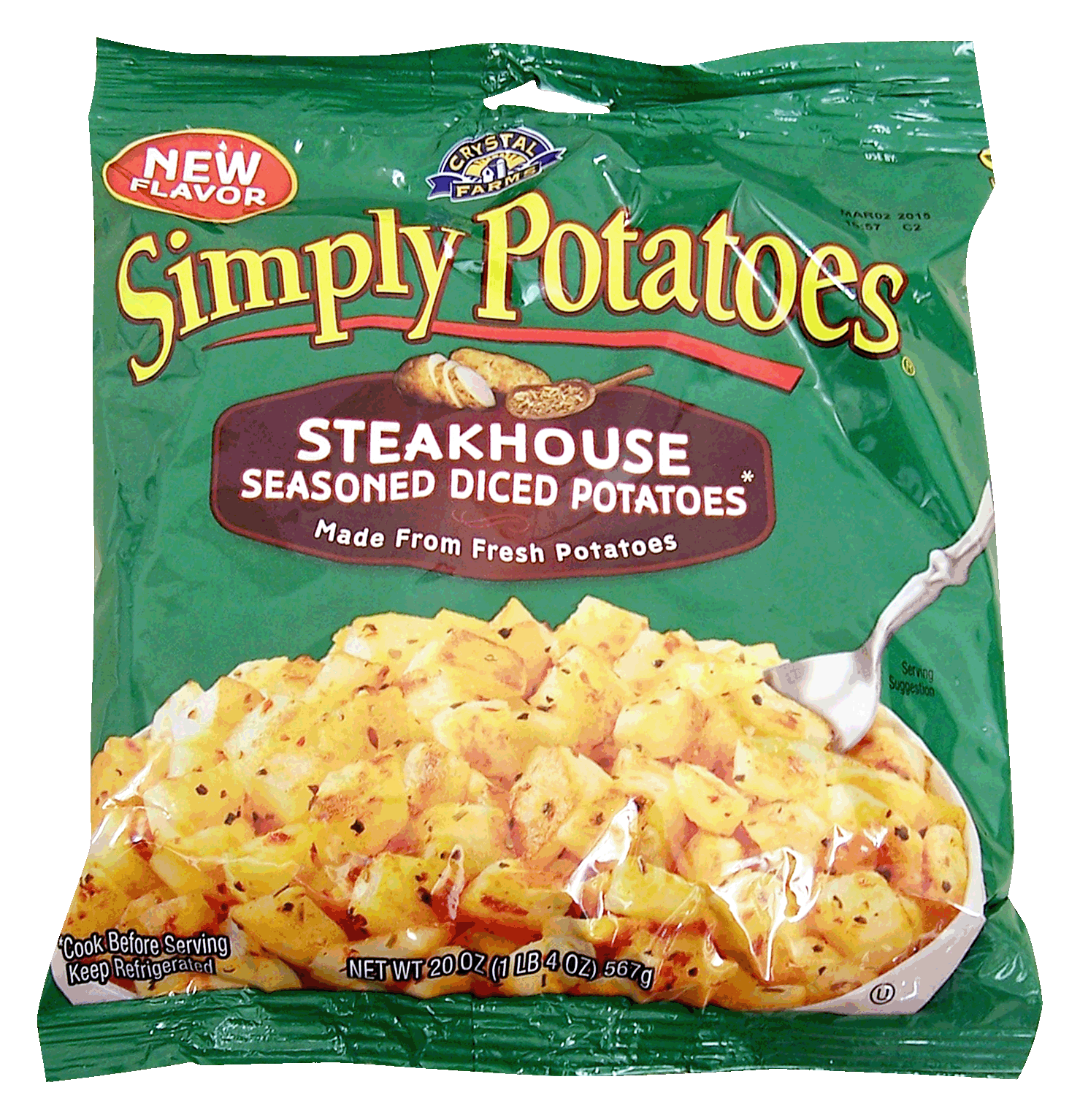 Simply Potatoes  steakhouse seasoned diced potatoes Full-Size Picture